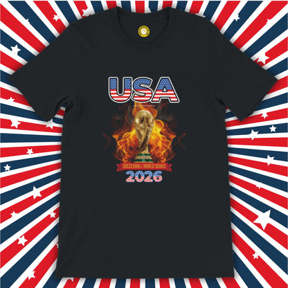 USA and also Canada and Mexico Soccerball World Series 2026 T-shirt
