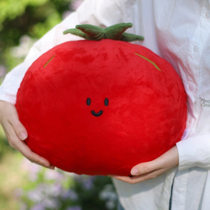 Daily White | Tomato Plush Pillow