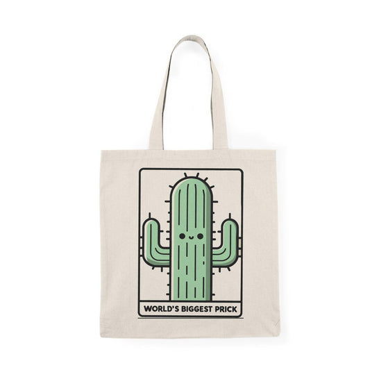 World’s Biggest Prick – Funny Cactus Tote Bag