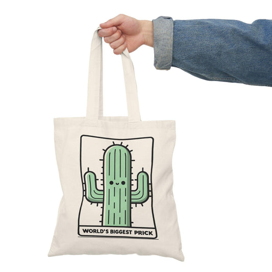 World’s Biggest Prick – Funny Cactus Tote Bag