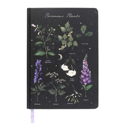 Gothic Gifts Poisonous Plants A5 Notebook