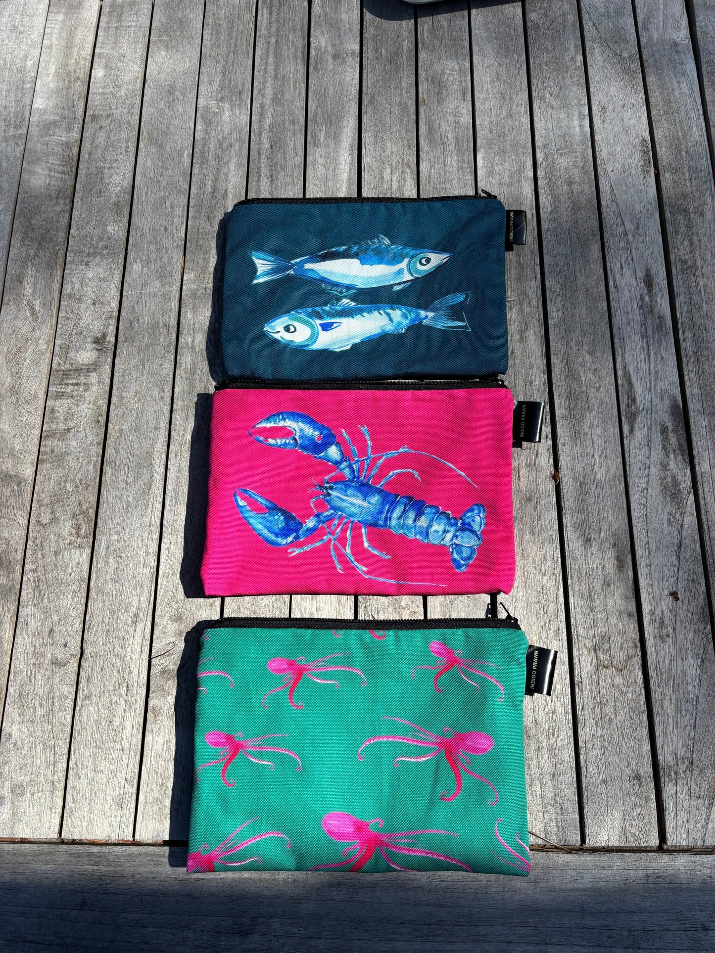 Waterproof Zipper Bags - Punch of a pouch!