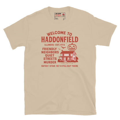 "Welcome To Haddenfield" Halloween Movie T-Shirt