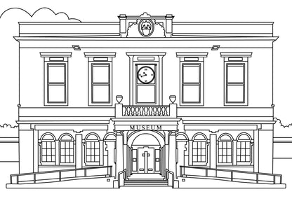 Basingstoke Colouring Book (A4)