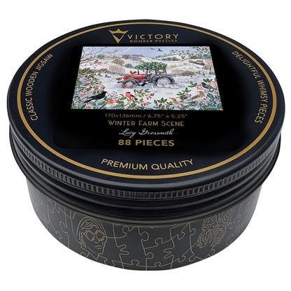 Winter Farm Scene MINI QT