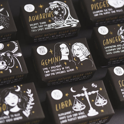 Taurus Star Sign Zodiac Bar - Natural and Vegan Horoscope Soap