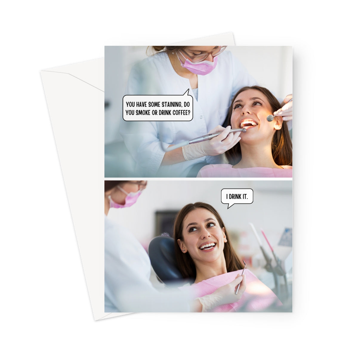 Dad Jokes Card: Dentist