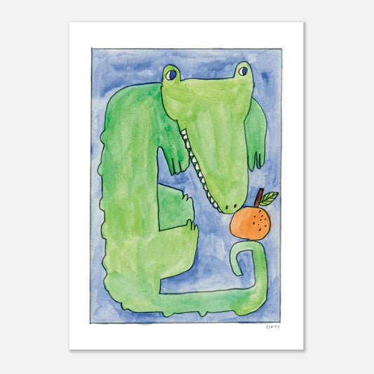 Hayley Deti - 'Florida Gator' Print