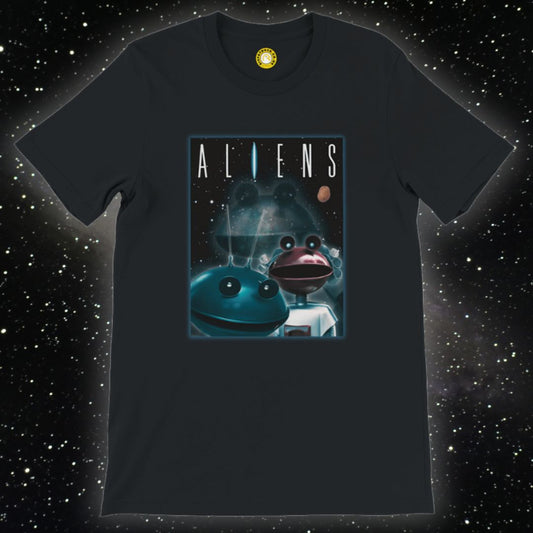 Aliens/Smash Martians T-shirt