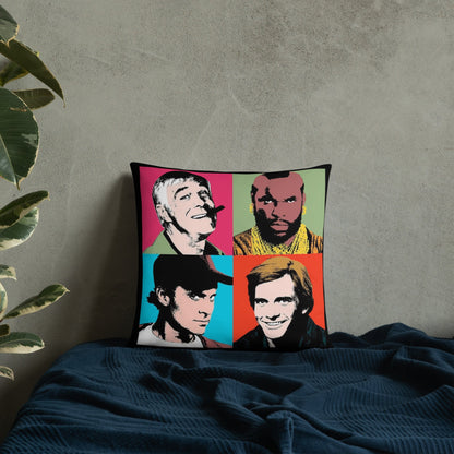 A-Team Throw Pillow