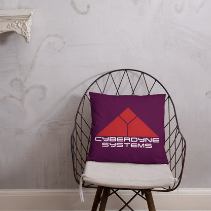 The Terminator Cyberdyne Systems Throw Pillow