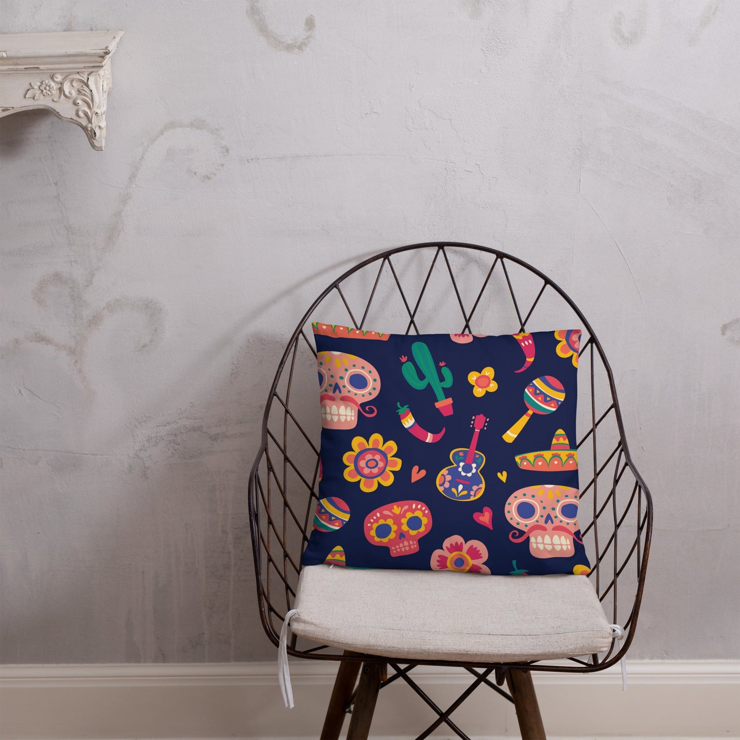 Day of the Dead Throw Pillow
