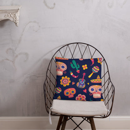 Day of the Dead Throw Pillow