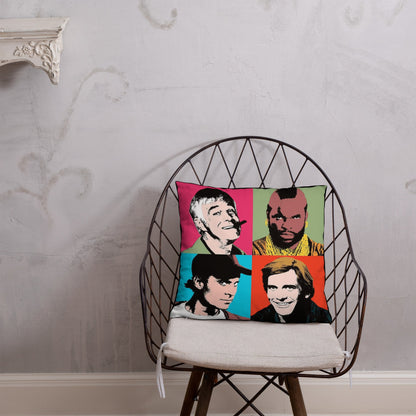 A-Team Throw Pillow