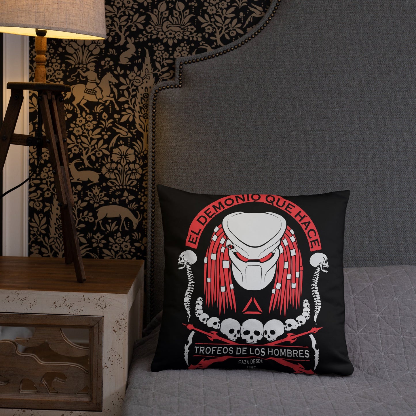 Predator 1987 Throw Pillow