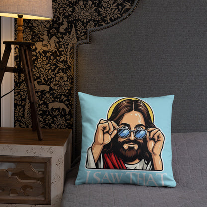Jesus Throw Pillow