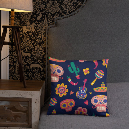 Day of the Dead Throw Pillow