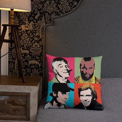 A-Team Throw Pillow