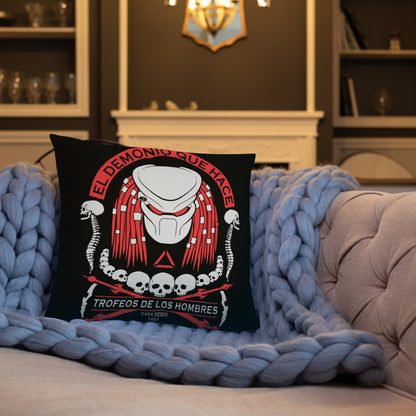 Predator 1987 Throw Pillow