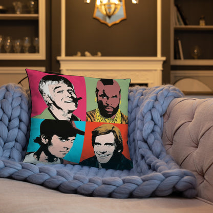 A-Team Throw Pillow