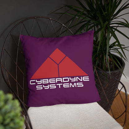 The Terminator Cyberdyne Systems Throw Pillow