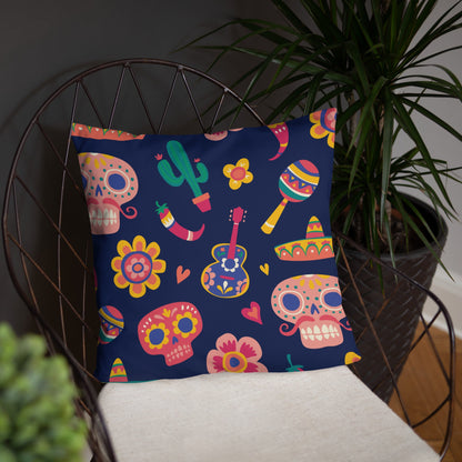 Day of the Dead Throw Pillow