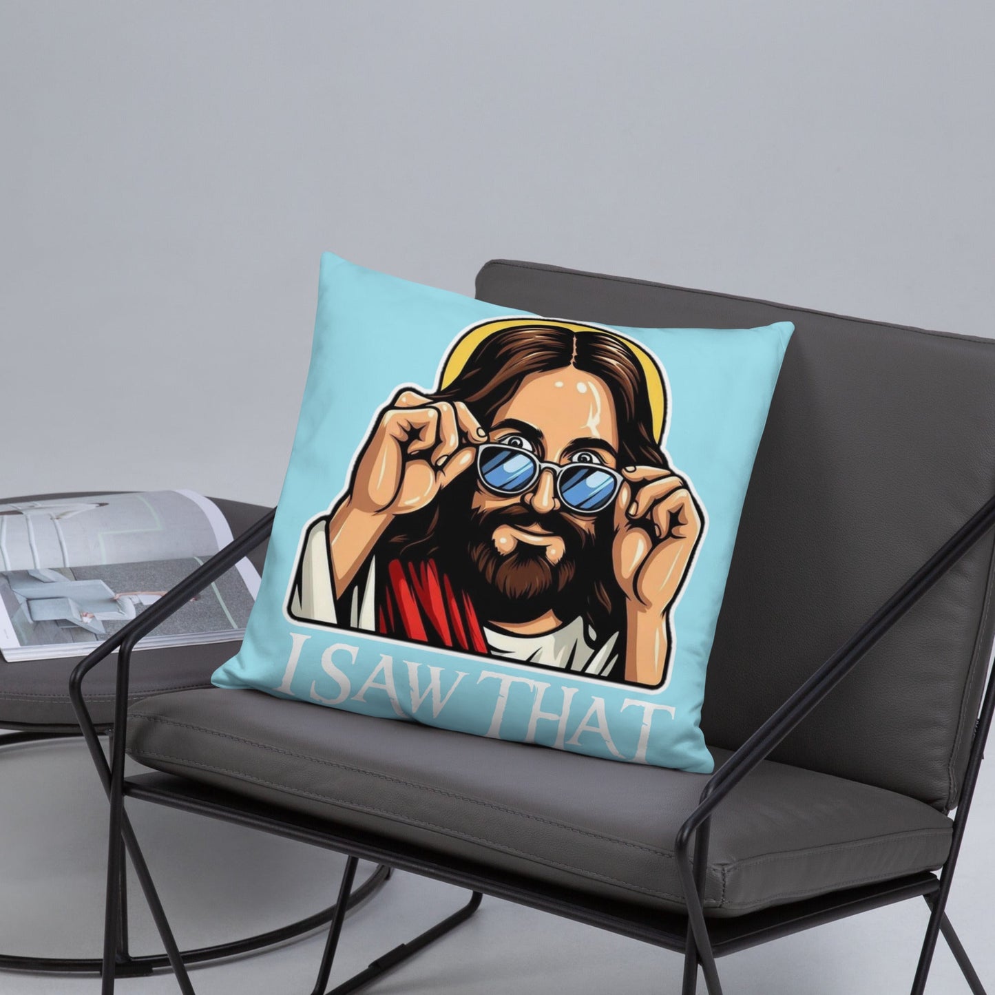 Jesus Throw Pillow