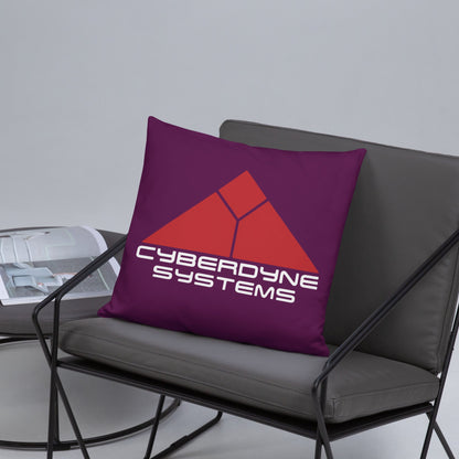The Terminator Cyberdyne Systems Throw Pillow