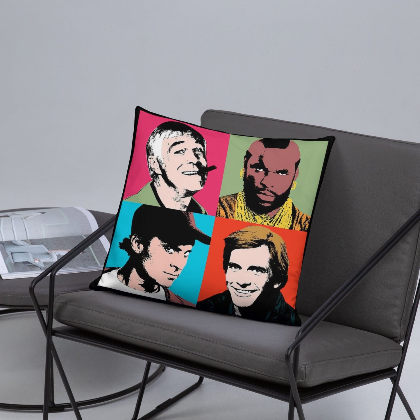 A-Team Throw Pillow
