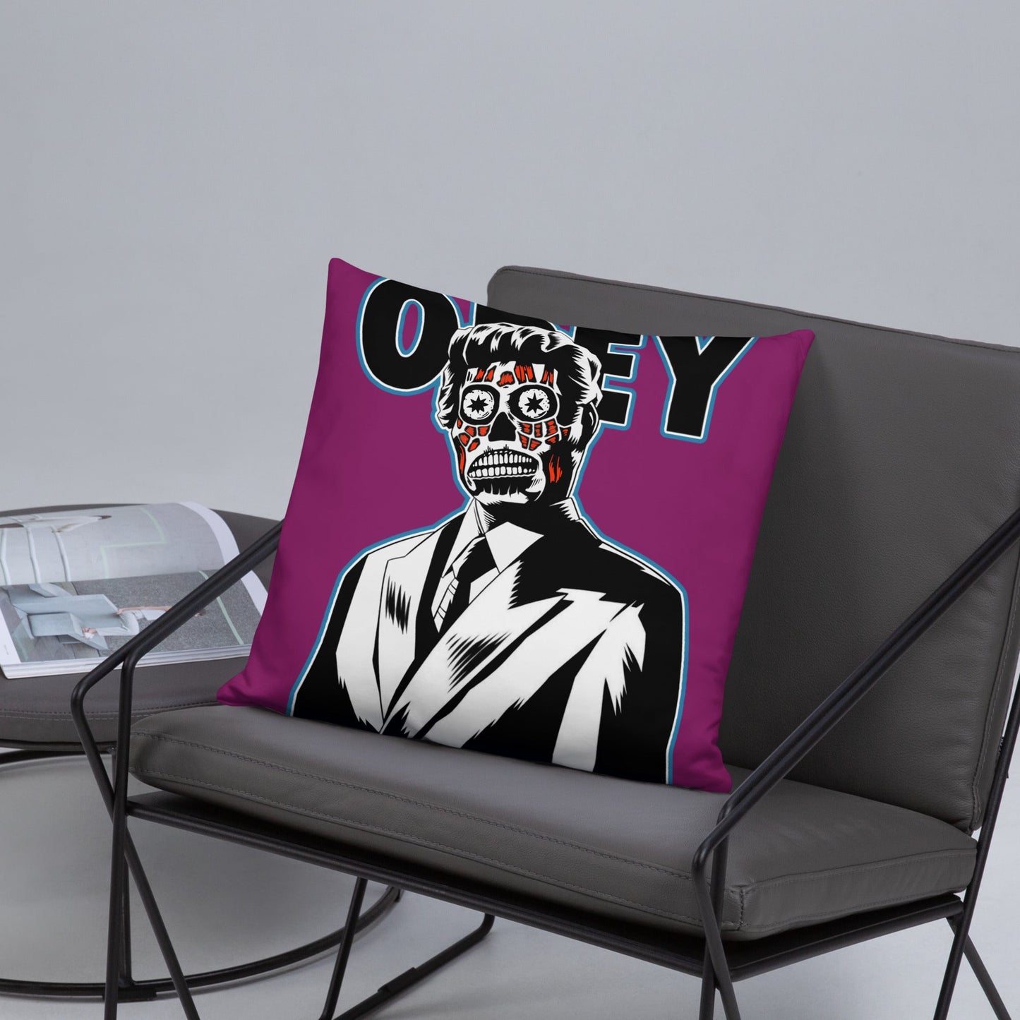 They Live OBEY Throw Pillow