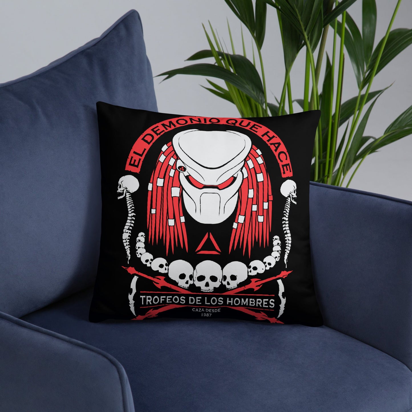 Predator 1987 Throw Pillow