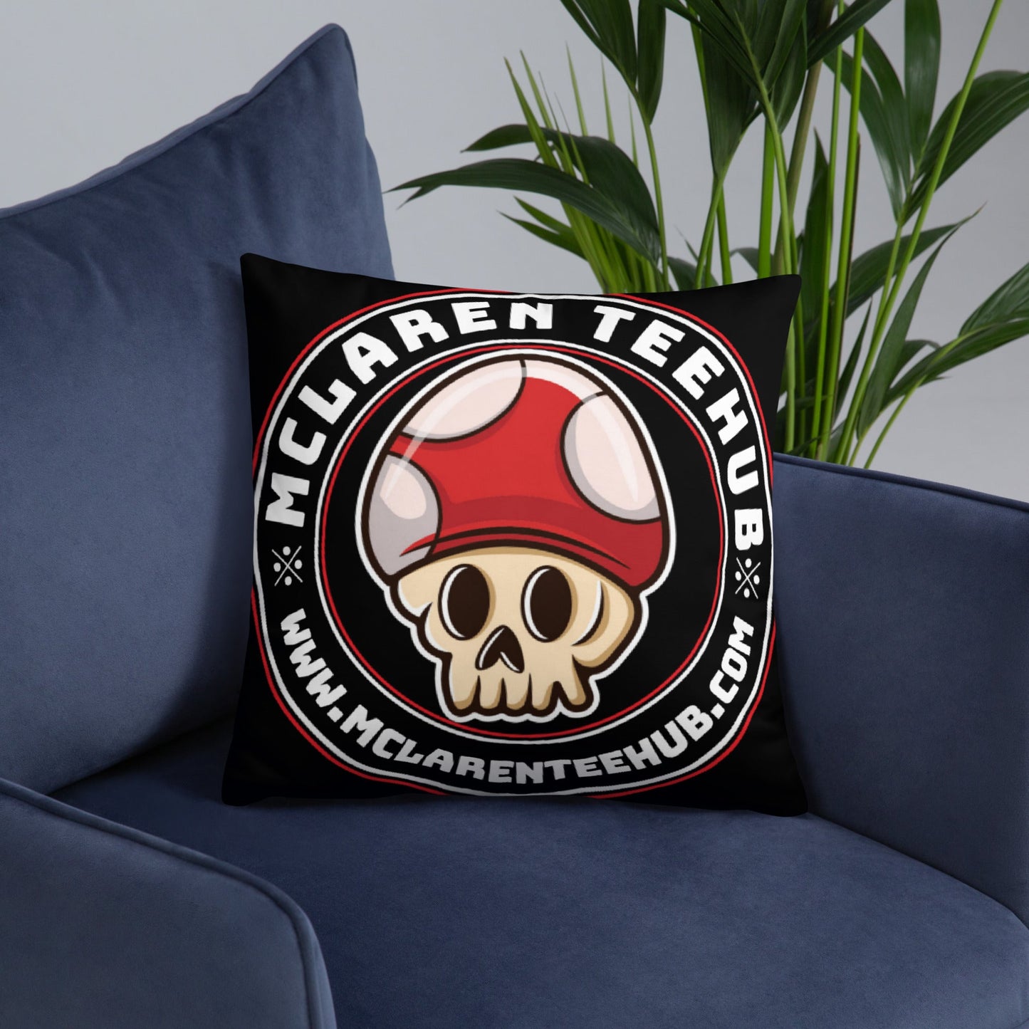 McLarenTeeHub Throw Pillow