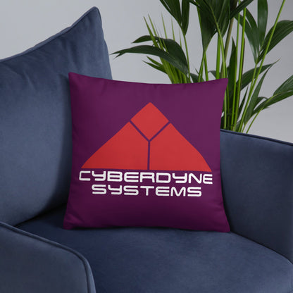 The Terminator Cyberdyne Systems Throw Pillow