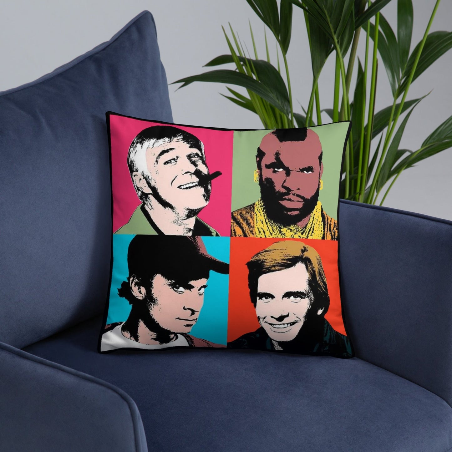A-Team Throw Pillow