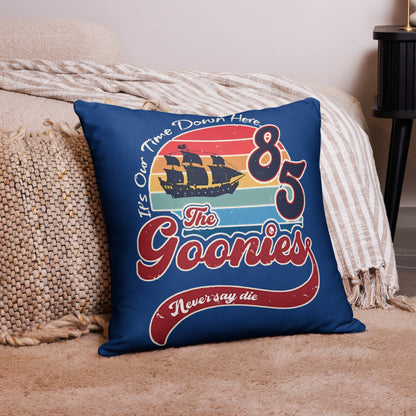 The Goonies 85 Throw Pillow