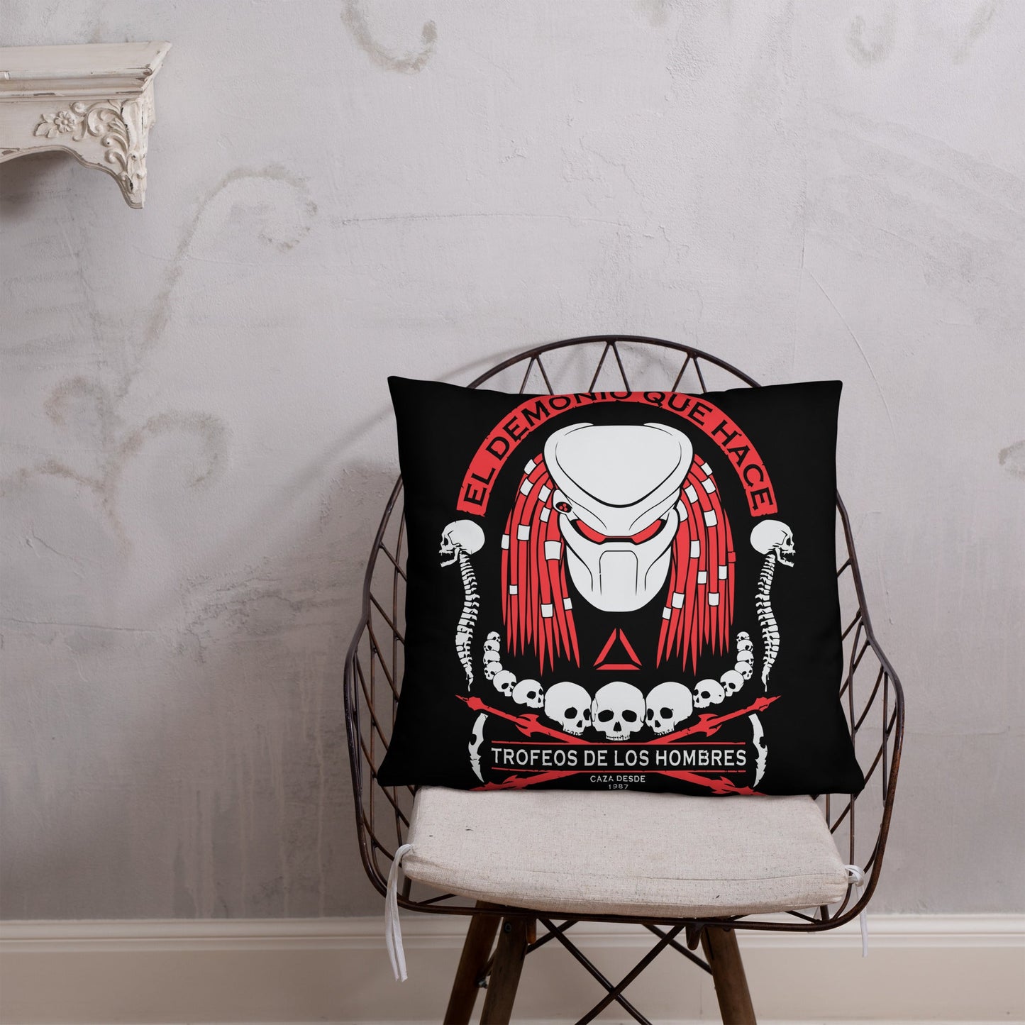 Predator 1987 Throw Pillow