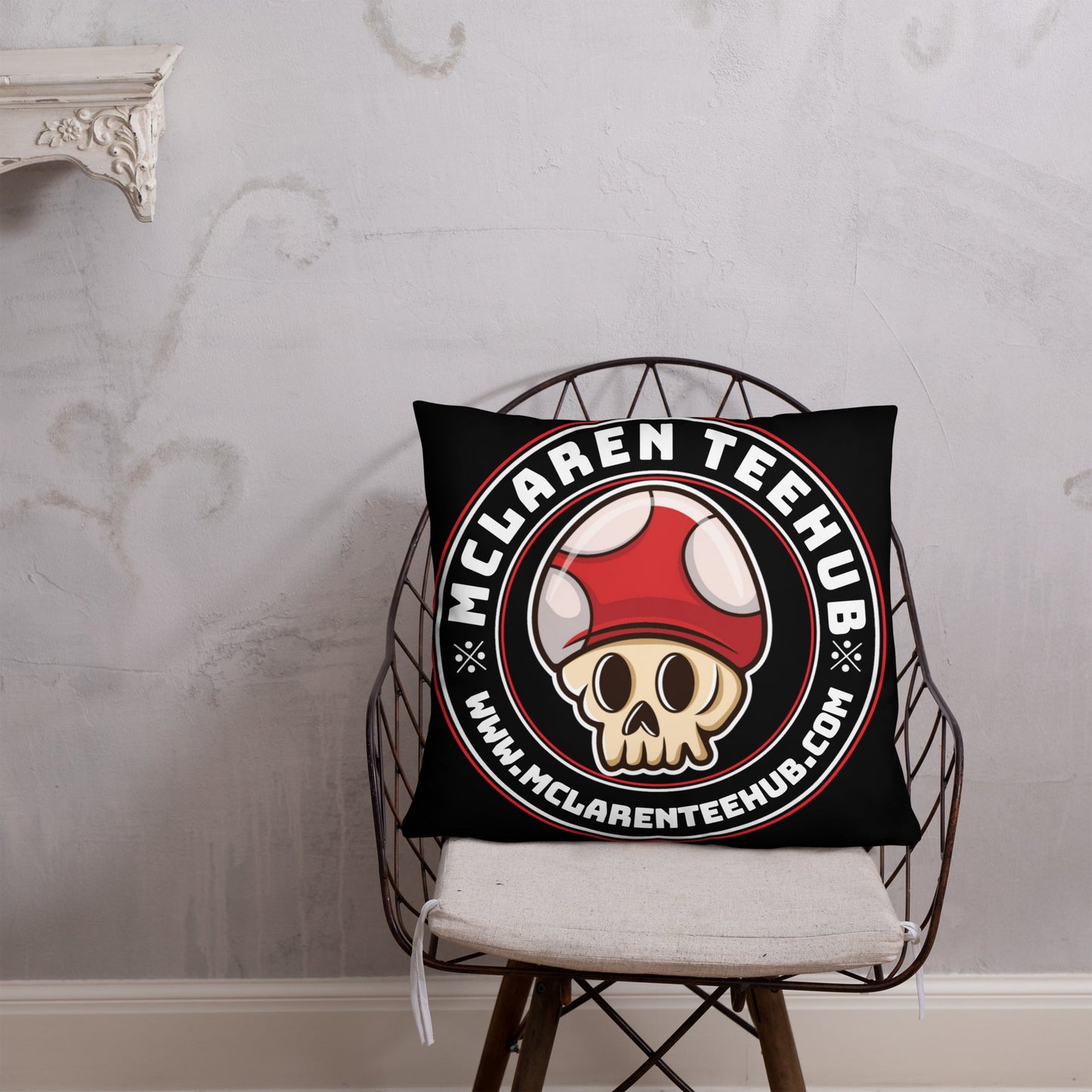 McLarenTeeHub Throw Pillow