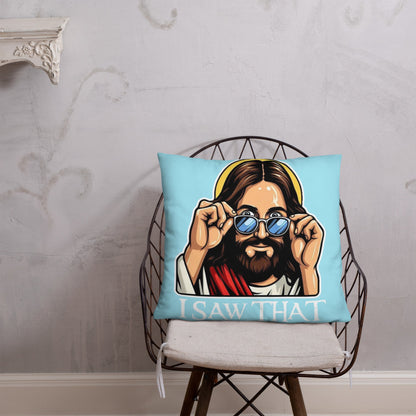 Jesus Throw Pillow