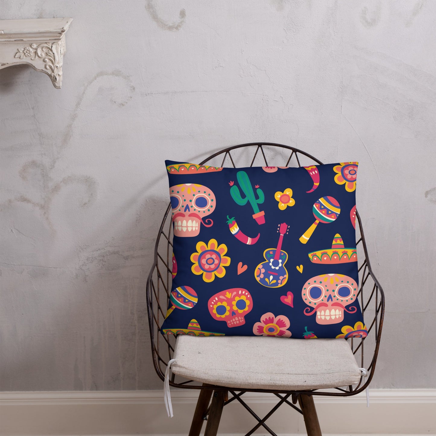 Day of the Dead Throw Pillow
