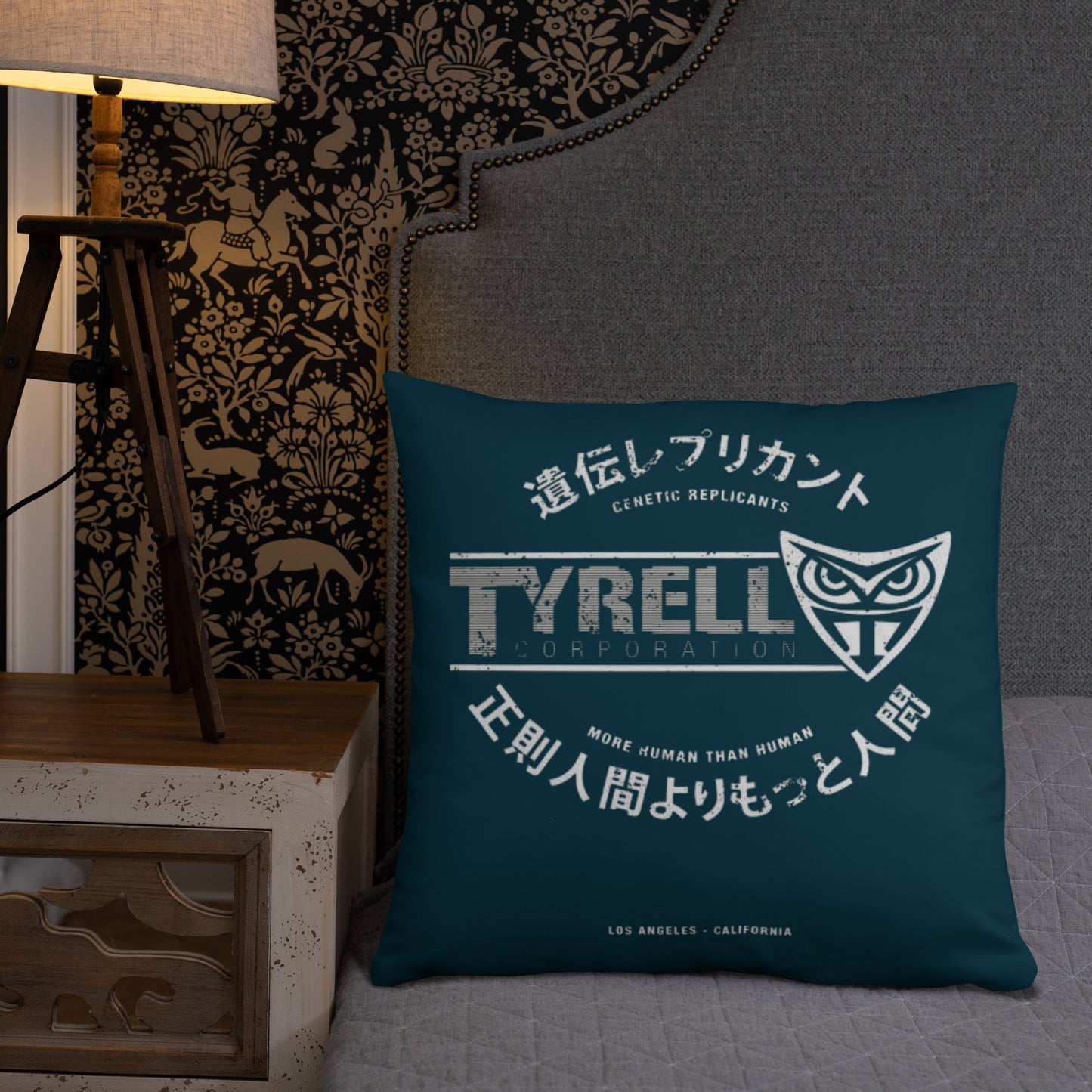 Blade Runner Tyrell Throw Pillow