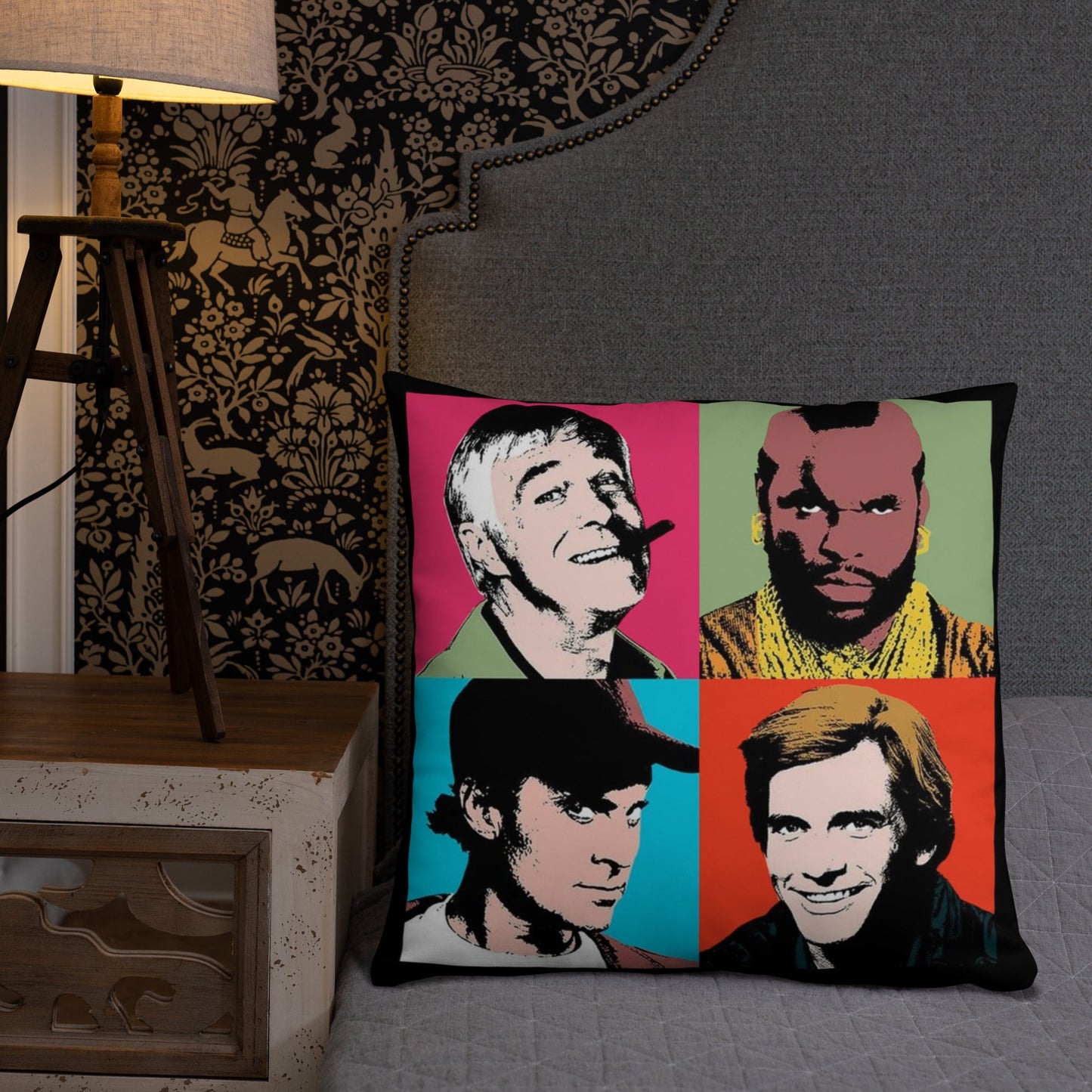 A-Team Throw Pillow