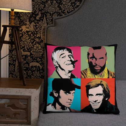 A-Team Throw Pillow