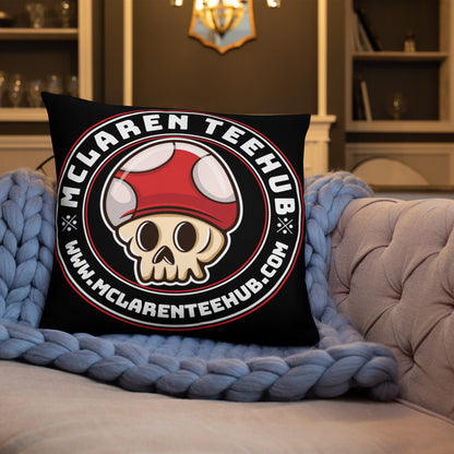 McLarenTeeHub Throw Pillow