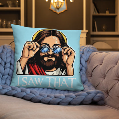 Jesus Throw Pillow