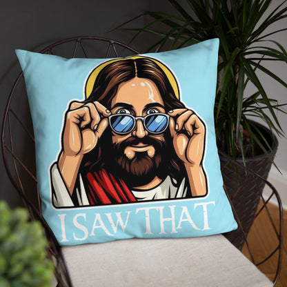 Jesus Throw Pillow