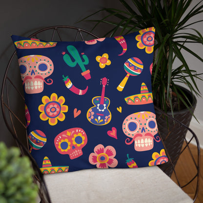 Day of the Dead Throw Pillow