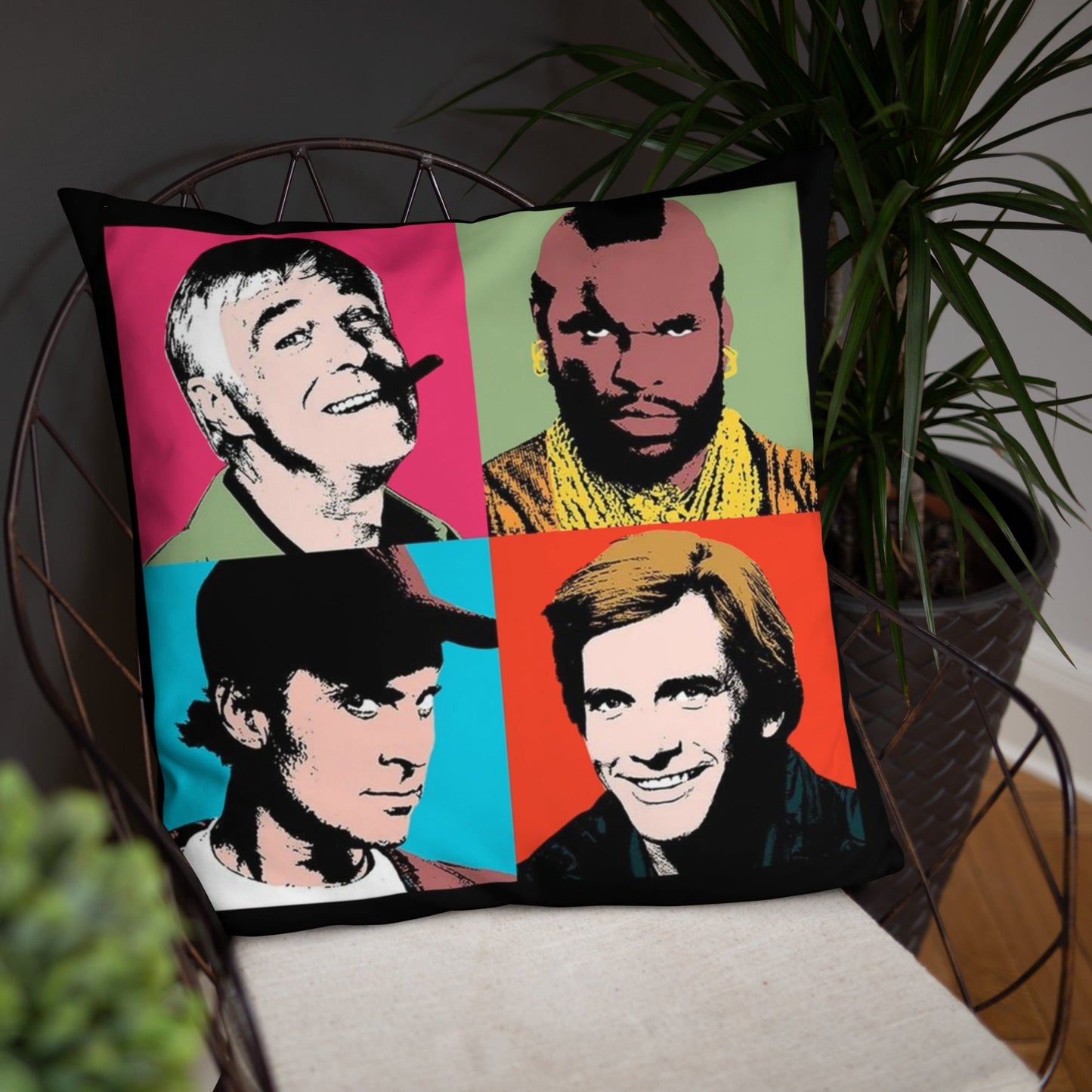 A-Team Throw Pillow