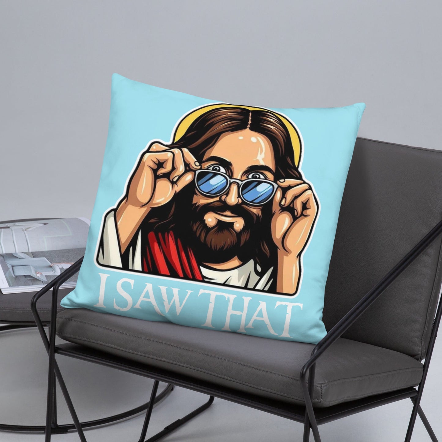 Jesus Throw Pillow