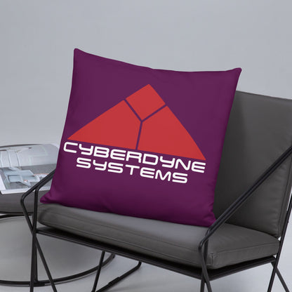 The Terminator Cyberdyne Systems Throw Pillow