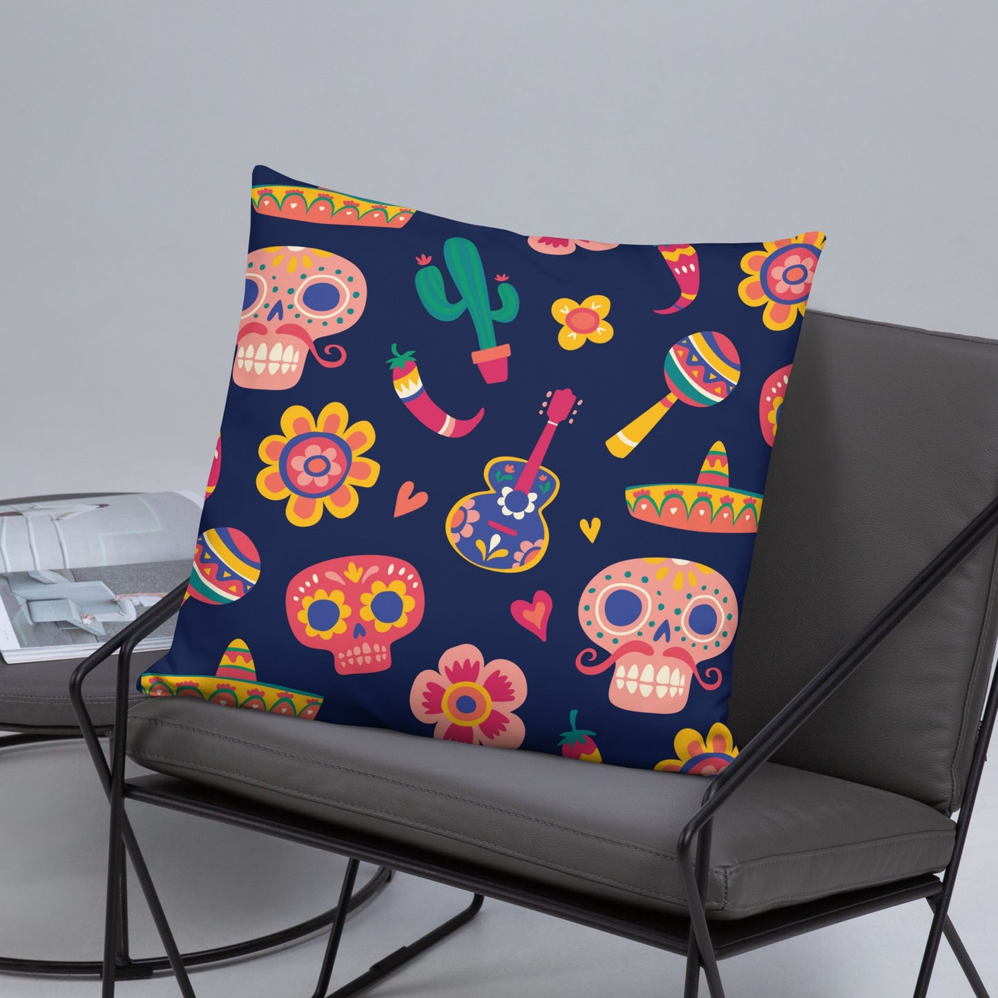 Day of the Dead Throw Pillow